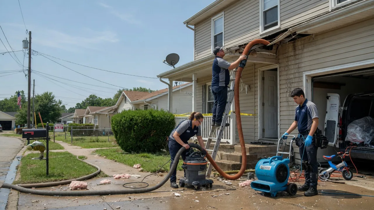 Water Damage Restoration in Scottsburg, IN near me